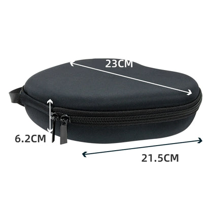 Portable EVA Hard Shell Earphone Case | Protective Headset Box for SONY WH-CH720N/WH-CH520 & Apple Max | Travel-Friendly Carrying Bag