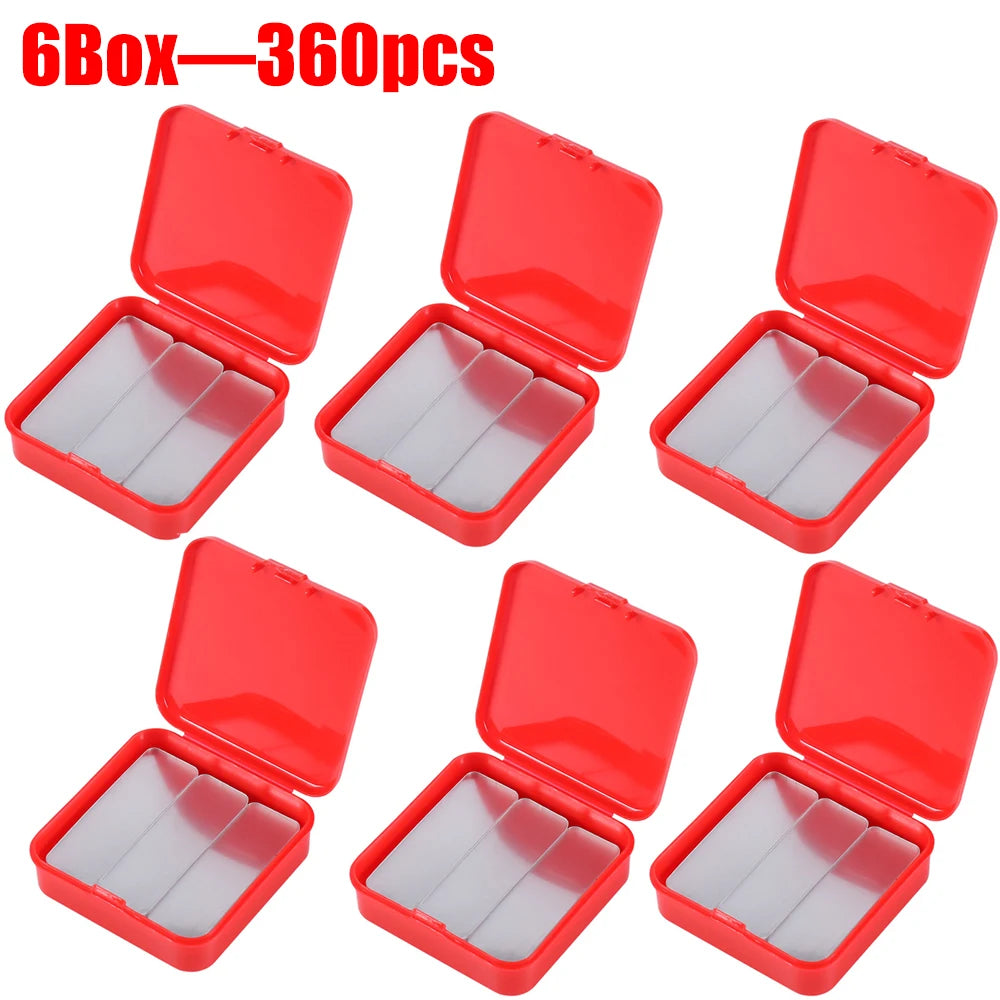 Double-Sided Adhesive Tape — 60-600PCS Reusable Transparent Wall Mount Stickers, Heavy-Duty & No-Trace