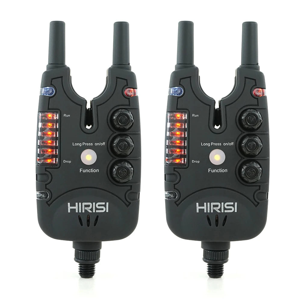 Hirisi Carp Fishing Bite Alarm - Adjustable Volume, Tone & Sensitivity LED Indicator B150