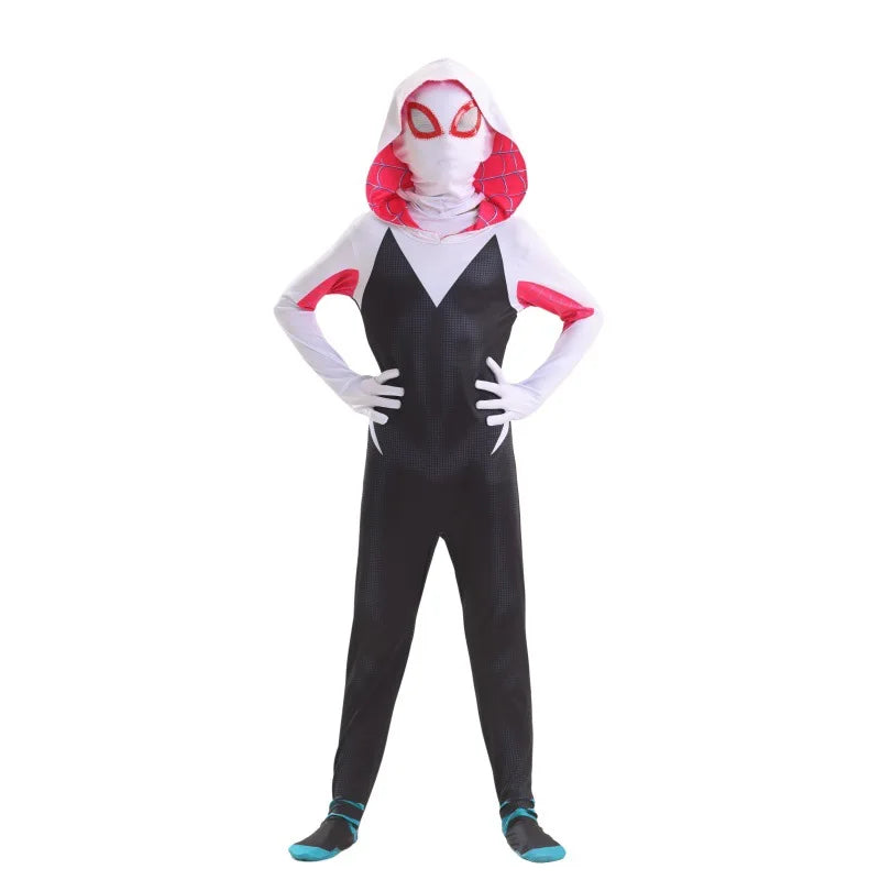Superhero Zentai Cosplay Suit - Halloween Party Costume Theme Outfit for Cosplay Fans