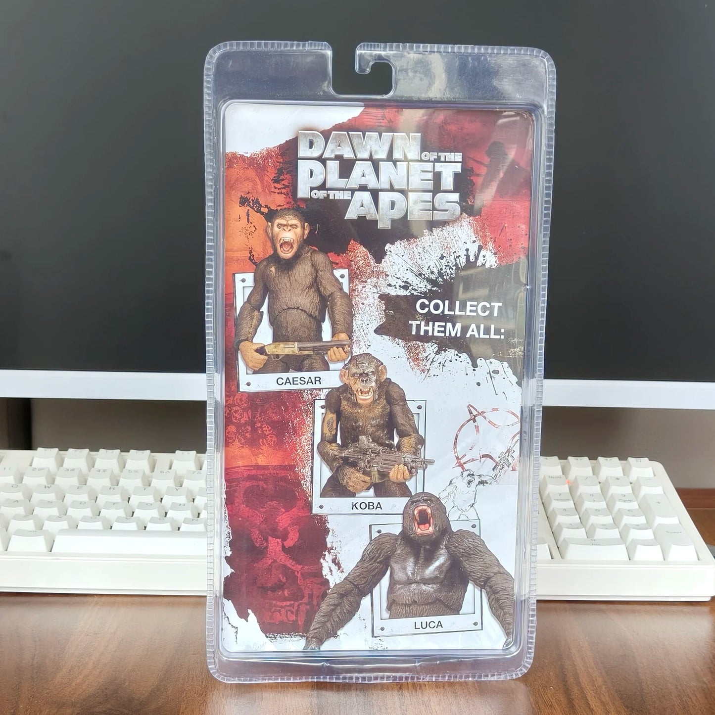 Caesar Koba Luca Apes PVC Figure — Movie Character Collectible Toy Model
