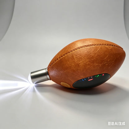 Rugby-Shaped 510 Thread Battery - Portable Adjustable Piezoelectric Power Supply for DIY Soldering Iron, Hot Knife & Mini Light Bulb