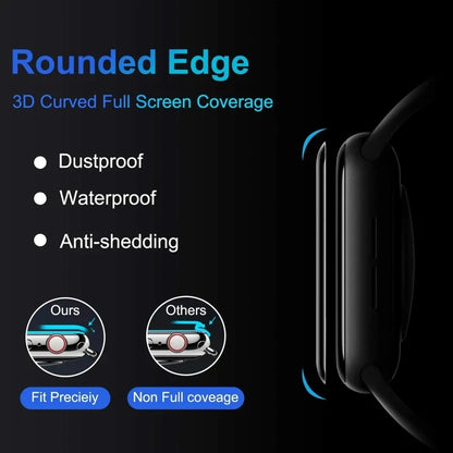 3PCS Ceramic Screen Protector Film for Apple Watch Ultra 8 - Compatible with Various Models