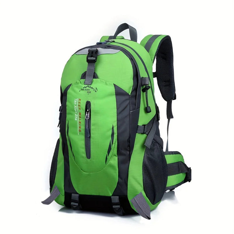 Men's Outdoor Hiking Backpack - Large Capacity, Lightweight, Waterproof Travel and Mountaineering Bag