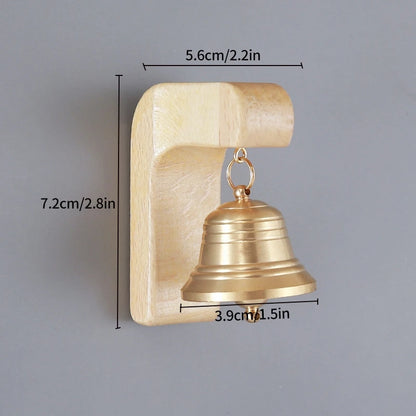 Wooden  Wind Chime Door Bell – Home & Room Decor, Front Door Reminder Bell