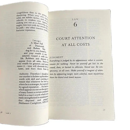 The Concise 48 Laws of Power by Robert Greene – Political Leadership, Philosophy & Motivation Book for Adults