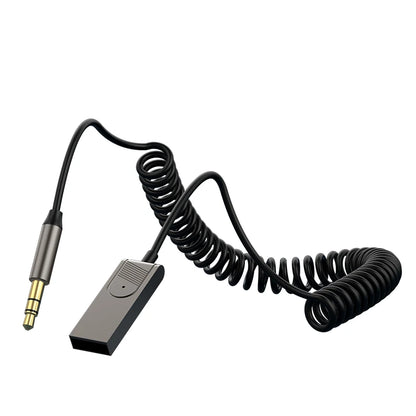 Bluetooth Car AUX Adapter – USB to 3.5mm Stereo Wireless Audio Receiver & Handsfree Dongle