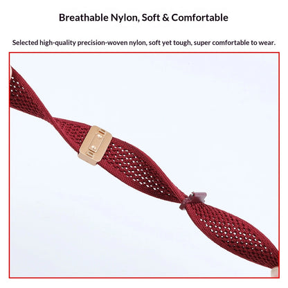 Sports Nylon Watch Band - 18mm Canvas Strap for Casio AE-1200WH AE-1300 and W-218 Watches