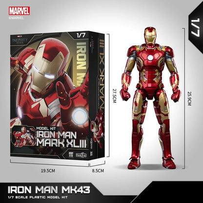 Fondjoy Marvel Anti-Hulk Armor Toy – 18-Inch LED Action Figure Movie Character Model, Gift for Boys