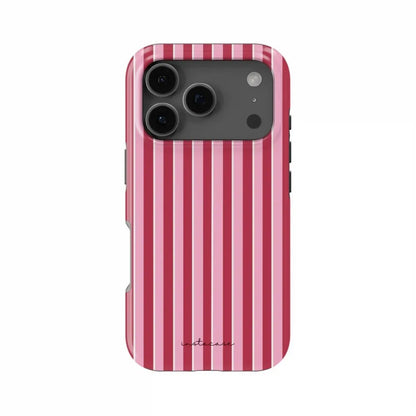 Papaya Party iPhone Case - Luxury Double Layer Protective Cover for Pro Max Plus Models