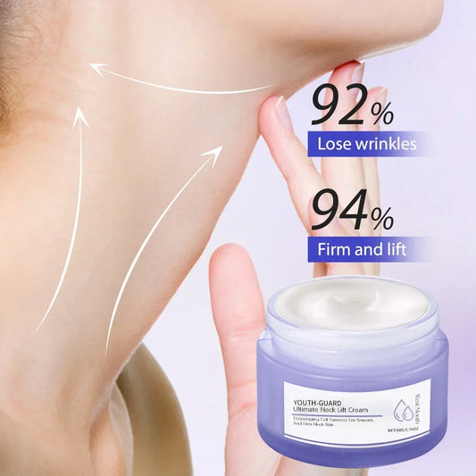 Neck Cream – Tightening, Lifting, Brightening & Nourishing, Smooths Fine Lines, 100% Moisturizer
