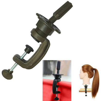 Adjustable Mannequin Head Wig Stand — Hairdressing Training Manikin Holder
