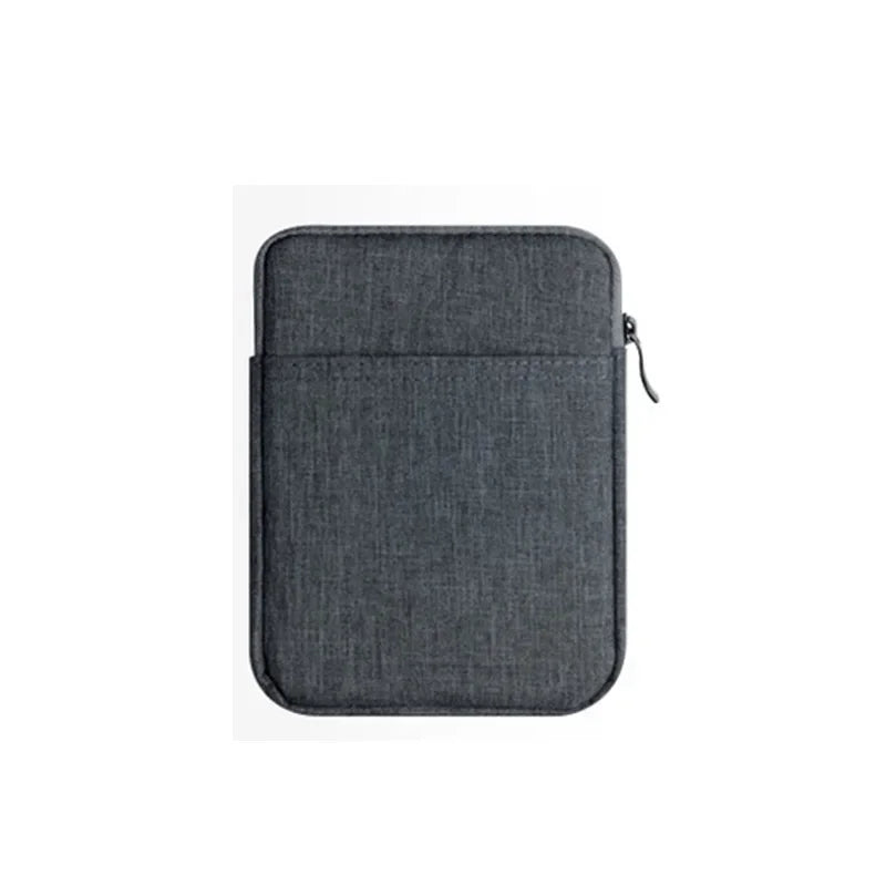 Soft Protective E-Book Sleeve Bag — 6" Case for Kindle Paperwhite 1/2/3/4 & Kobo Clara HD