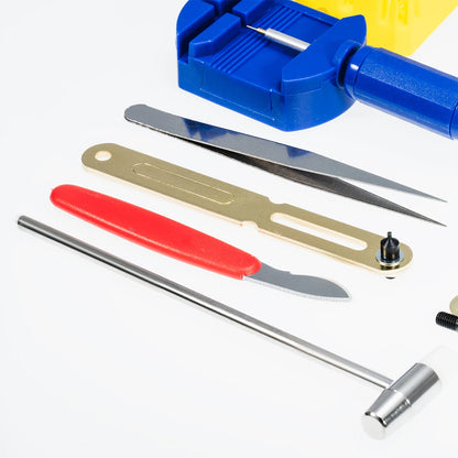 Watch Repair Tool Kit – Link Band Pin Remover & Adjuster for Professional Watchmaking