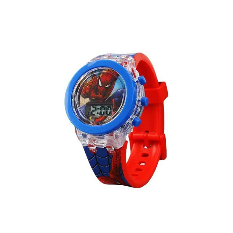 Flash Frozen Mickey Kids Watch - Cartoon Digital Wristwatch for Girls and Boys School Gifts