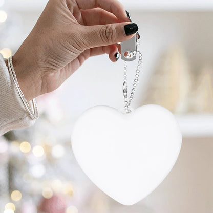 1/2/3PCS Purse Heart LED Light – Motion Activated Handbag Lamp, Heart Shaped Purse Charm for Women