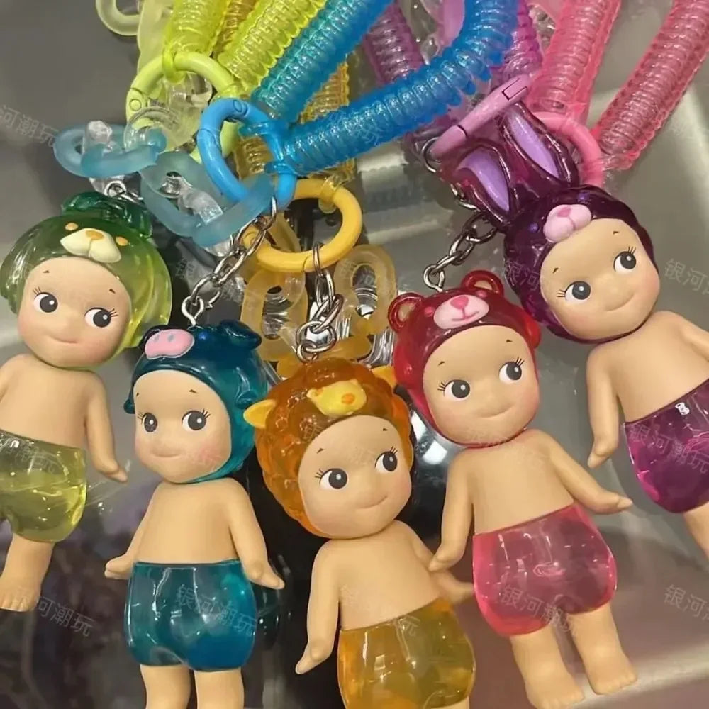 Sonny Angel Candy House Series Blind Box – Cute Doll Keychain Pendant, Handmade Birthday Gift for Girls
