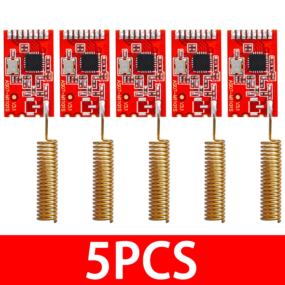 CC1101 433/868MHz Wireless Transceiver Module – 10mW Long Range (300–1000m) with SMA Antenna for Arduino