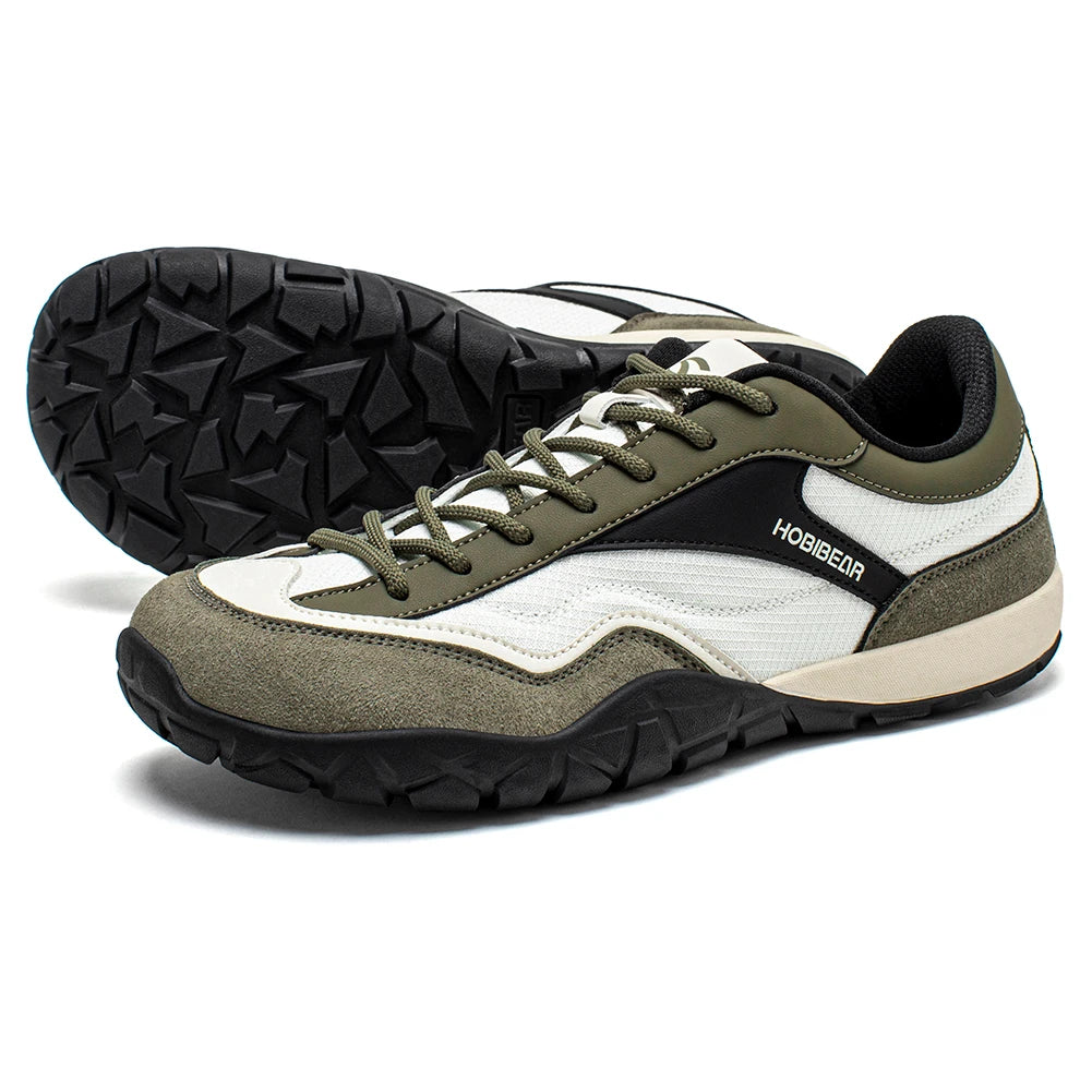 HOBIBEAR Wide-Width Hiking Shoes – Unisex Non-Slip Trail Running and Trekking Sneakers for Walking and Outdoor Adventures