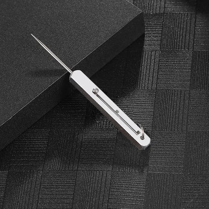 Telescopic Toothpick Tool - Multifunctional Rectangular Single Head Fruit Picking Dental Accessory