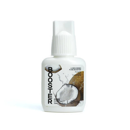 Original Booster Eyelash Glue – Super Bonder Quick-Dry Professional Lash Extension Glue with Aloe, Coconut & Cucumber