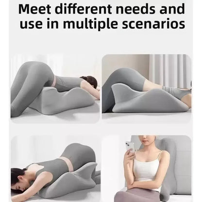 Multi-Positional Wedge Pillow — Comfortable, Breathable Bed & Prone Lying Pillow, Multi-Functional Support