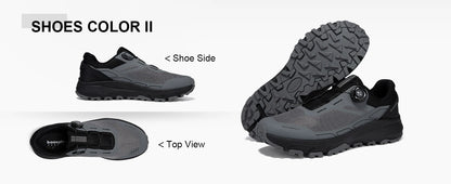 Baasploa Men’s Hiking Shoes – Breathable Outdoor Climbing & Walking Sneakers, Non-Slip & Durable