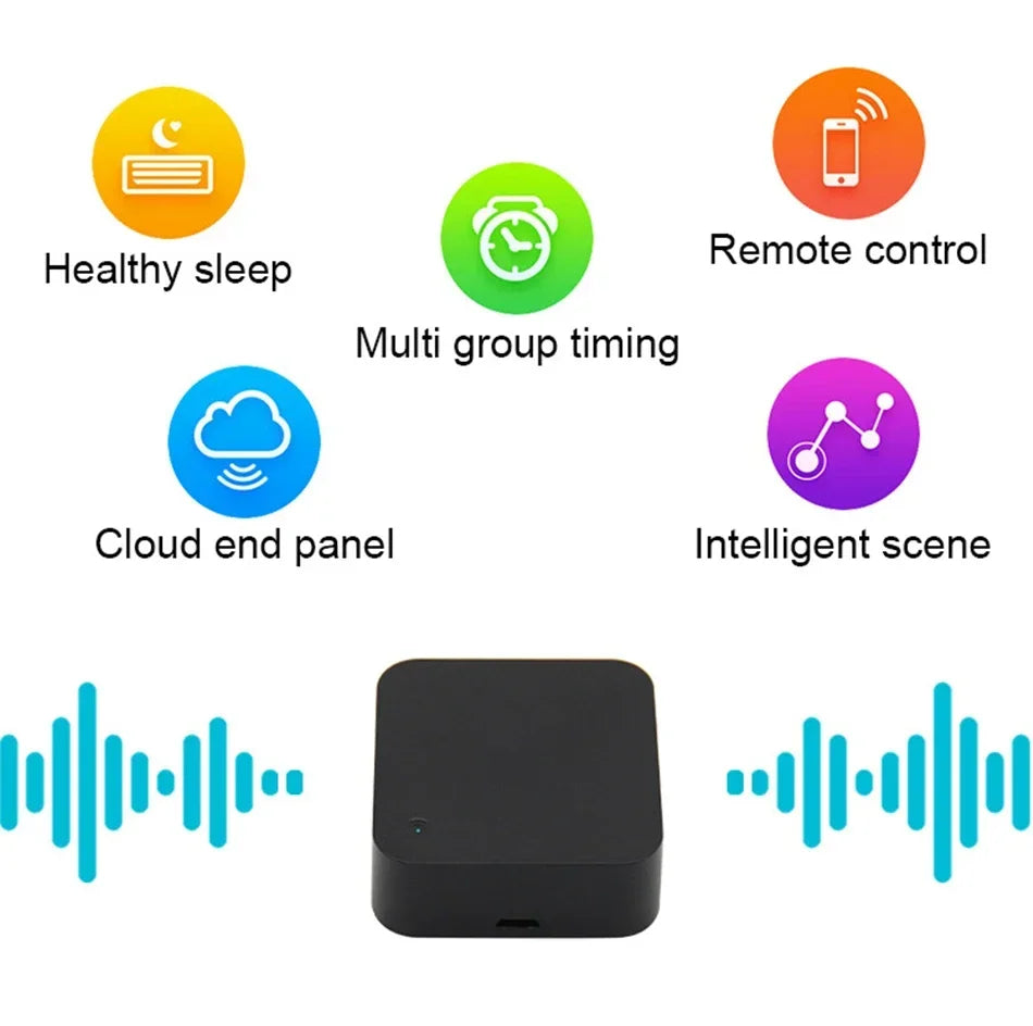 Tuya WiFi IR Remote Control - Universal Air Conditioner & TV Blaster for Smart Home, Alexa & Google Compatible
