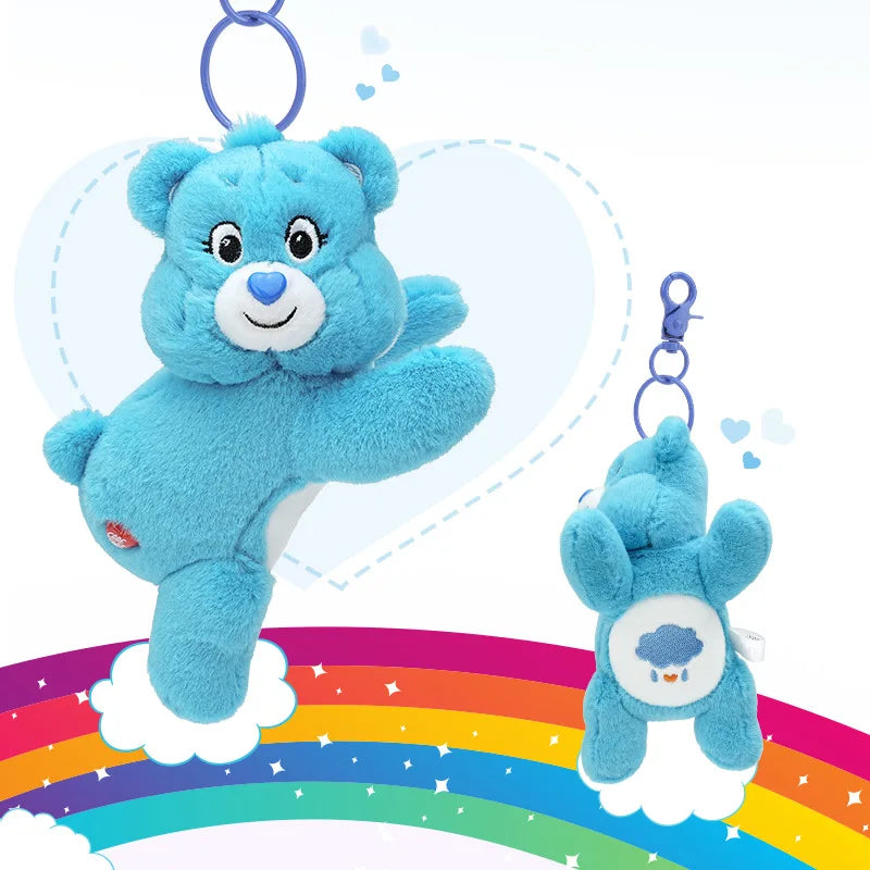 Genuine Care Bears Scented Plush Keychain – Stuffed Toy Bag Charm, Backpack Doll, Birthday & Christmas Gift for Kids