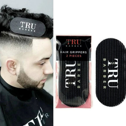 2Pcs Barber Hair Sticker Gripper Tape Hairdressing Holder Hairpin - Salon Styling Tools, Hair Accessories & Supplies