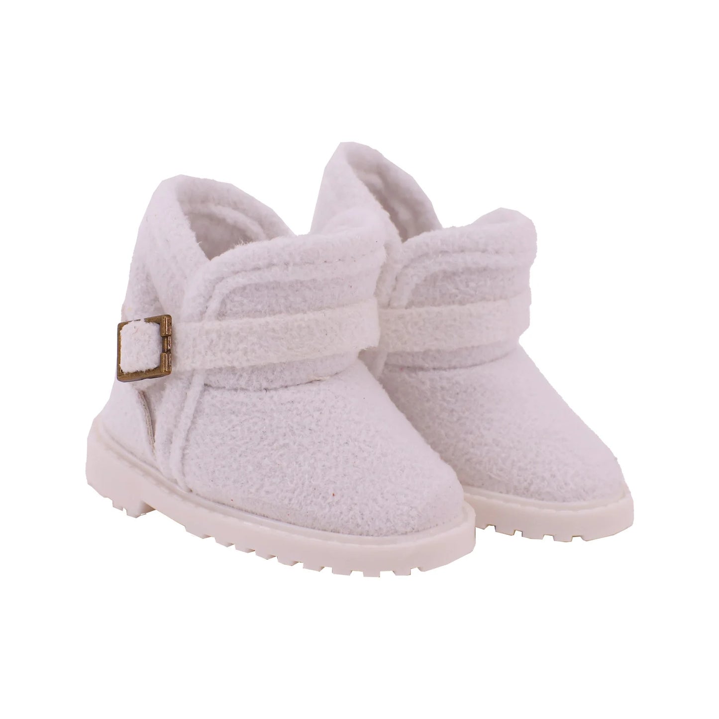 5CM Doll Snow Boots – Pop Plush Canvas Shoes for 14.5" Dolls, 32-36CM Paola Reina & 20CM Cotton Dolls Accessories