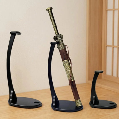 Vertical Katana Sword Display Stand – Samurai Saber & Demon Slayer Style Rack Holder for Home Decor & Collector Gift