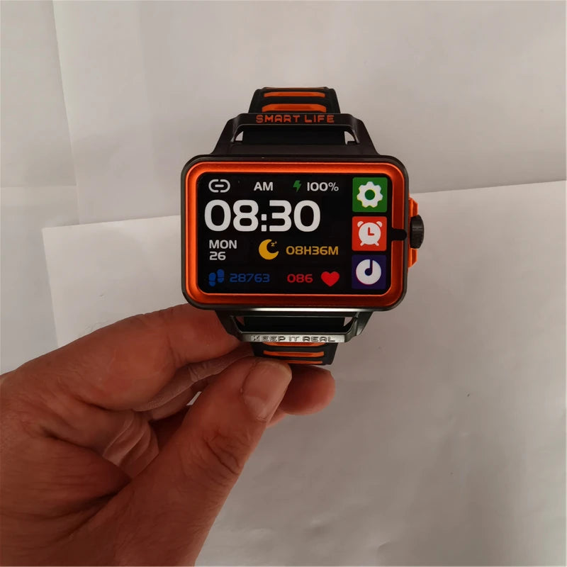 S666 Smart Watch - Waterproof Sports Smartwatch with Heart Rate Monitor for iOS & Android Phones