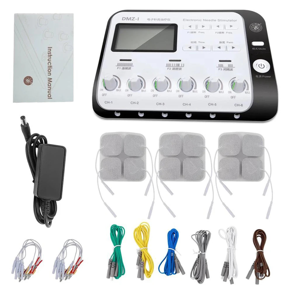 TENS Acupuncture Muscle Stimulator – Neuromuscular Massager for Pain Relief & Acupoint Stimulation, Home Use