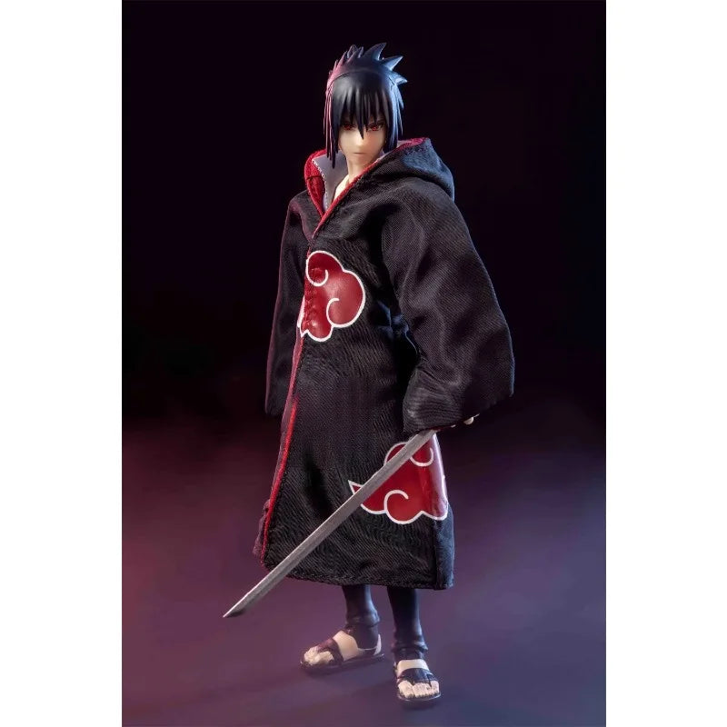 Naruto Anime Figure Accessories - 1/12 Scale Mini Robe, Skirt and Bamboo Hat for SHF Action Figures