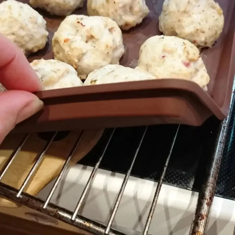 Non-Stick Silicone Baking Mat - Reusable Macaron, Swiss Roll & Pastry Baking Sheet