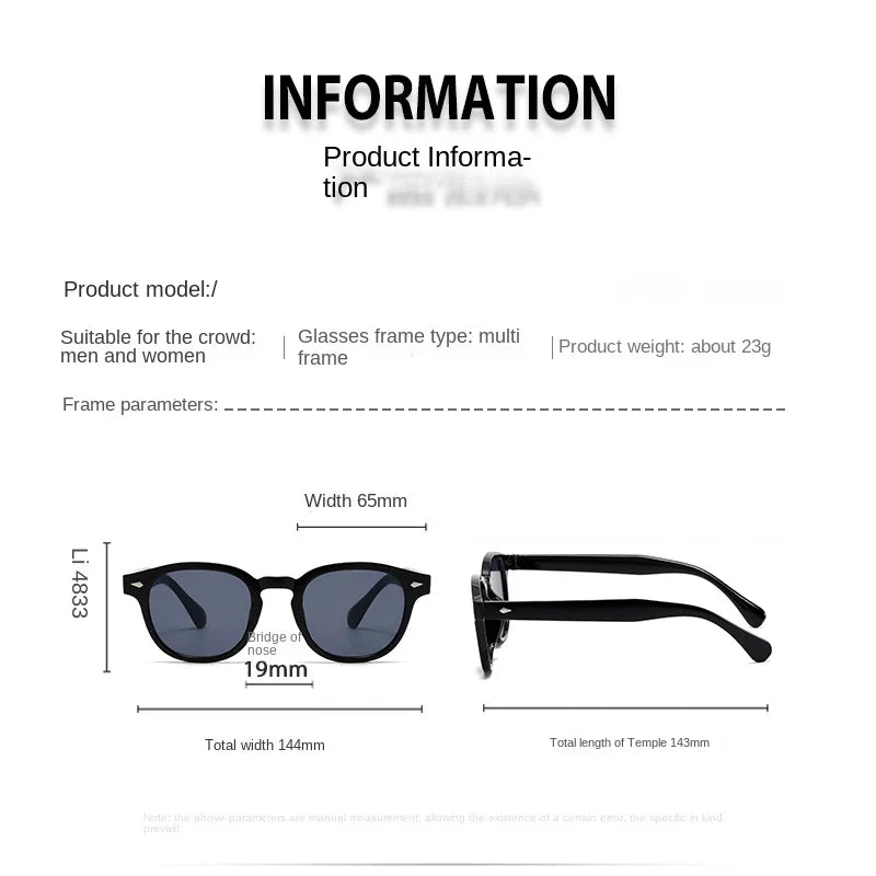 Vintage Rectangle Sunglasses – Luxury Designer Square Sun Glasses for Men & Women