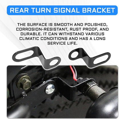 Motorcycle Lamp Brackets – Turn Signal & Headlight Mount for Fork Indicator Lights