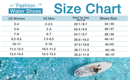 Men’s & Women’s Water Aqua Shoes – Unisex Breathable Swimming Sneakers, Quick-Dry Barefoot Beach Sandals & Wading Flats