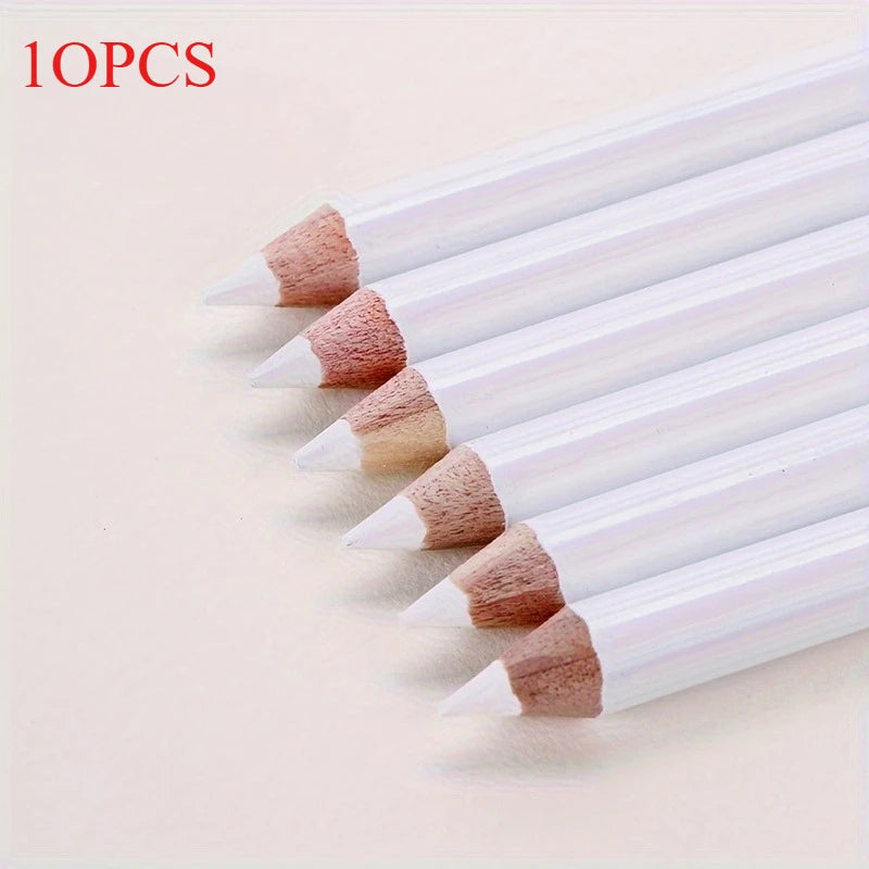 White Chalk Marking Pencils for Sewing & Fabric – Quilting, Dressmaking & Pattern Marking Tools