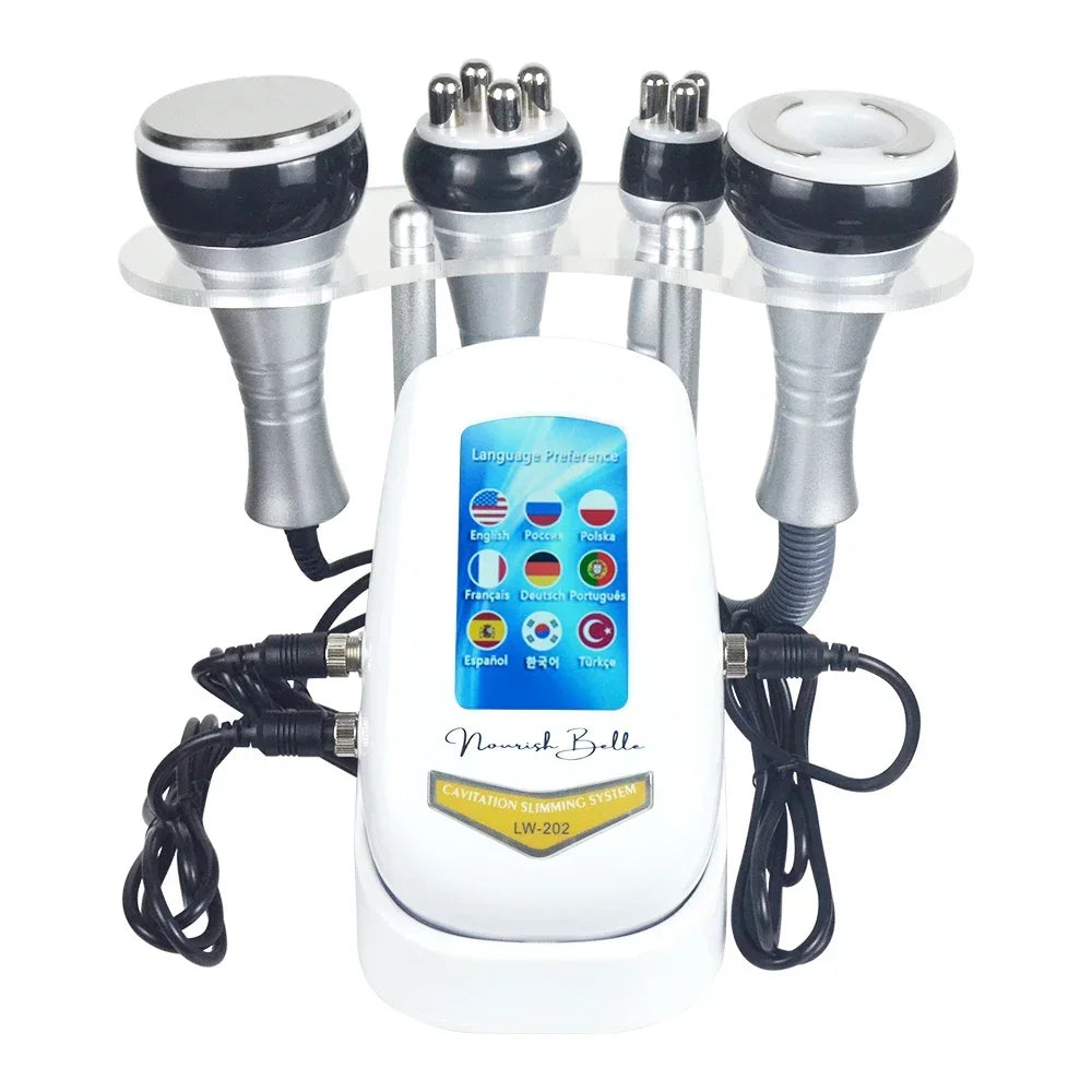 40K 3-in-1/4-in-1 Cavitation Body Slimming Machine – Facial Massager, Skin Tightening, Face Lifting & Vacuum Suction Beauty Device