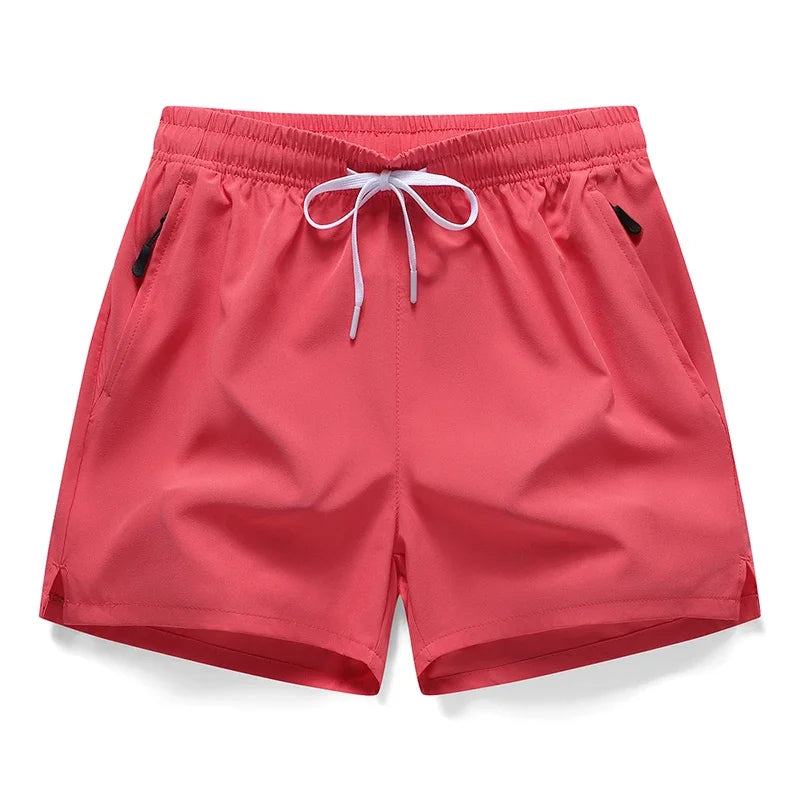 Men’s Ice Silk 3/4 Sports Shorts – Lightweight Quick Dry Running & Fitness Casual Sweat-Absorbing Outdoor Training Pants
