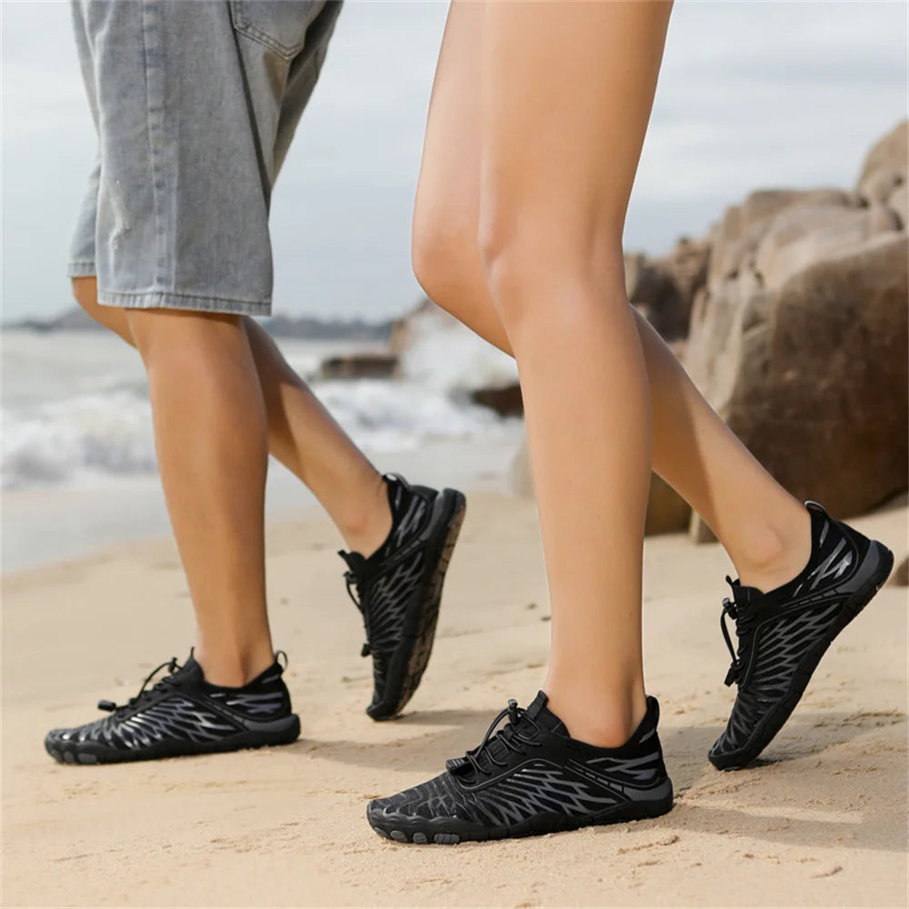 Unisex Aqua Water Shoes – Anti-Slip Quick-Dry Barefoot Sneakers for Beach, Swimming, Wading & Outdoor Activities