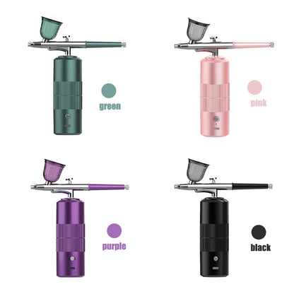 High-Pressure Nano Oxygen Injector – Multi-Function Household Spray Gun, Face Humidifier & USB Water Replenisher