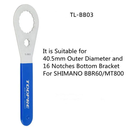 Bicycle Bottom Bracket Tool — MTB BB Removal Wrench for Shimano/DUB/BSA30