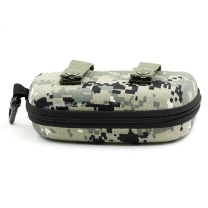 Camouflage Outdoor Sports Glasses Case – Thickened Zipper Sunglasses Storage Box, Anti-Stress & Military Portable
