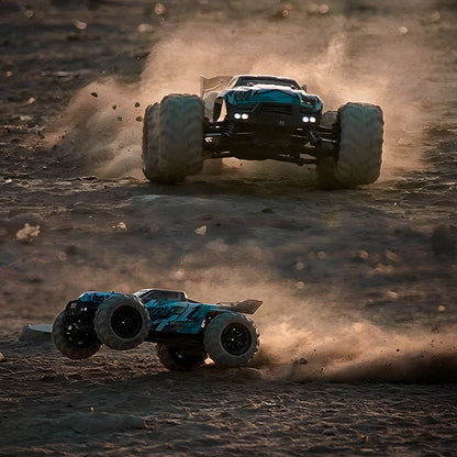 1:16 4WD RC Car – 70KM/H High-Speed Drift Monster Truck with LED, Remote Control, 4x4 for Kids, WLtoys 144001