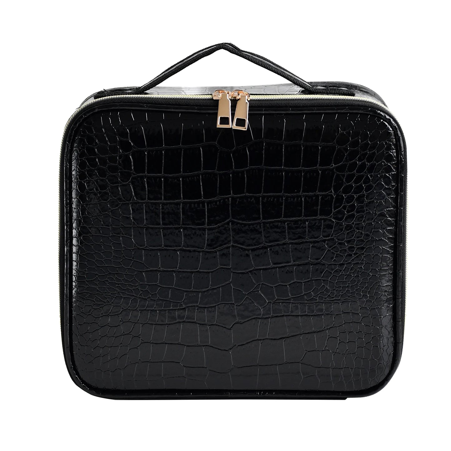 New PU Leather Cosmetic Bag for Women – Multi-Functional Portable Travel Makeup Storage Case