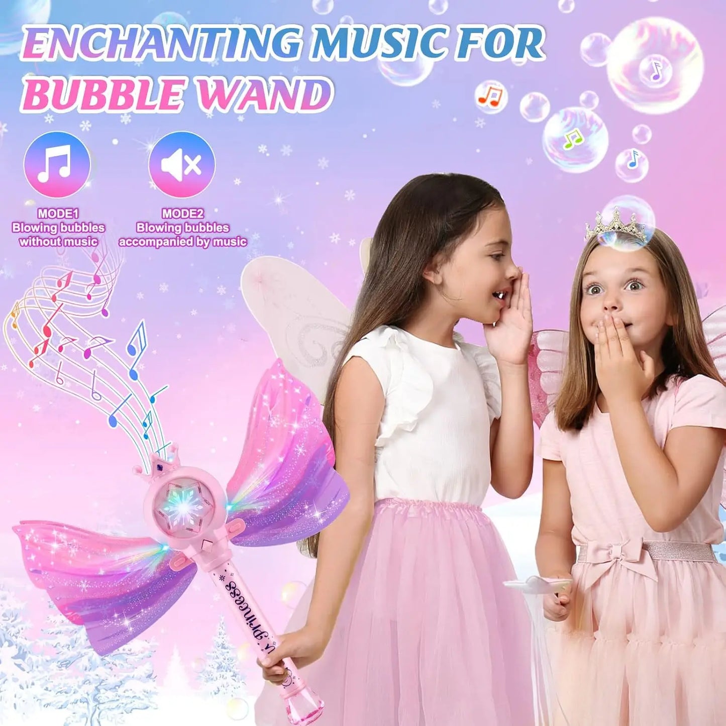 Electric Unicorn Bubble Wand – Bubble Maker Toy for Toddlers, Girls & Boys