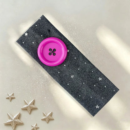 Retro Polka Dot Button Headband - Y2K French Style Cute Sweet Hair Accessory